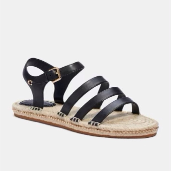 Coach  Womenś Carissa Espadrille Sandal Size 8.5 - Picture 6 of 6